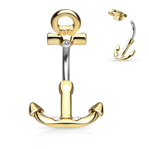 Anchor Belly Ring