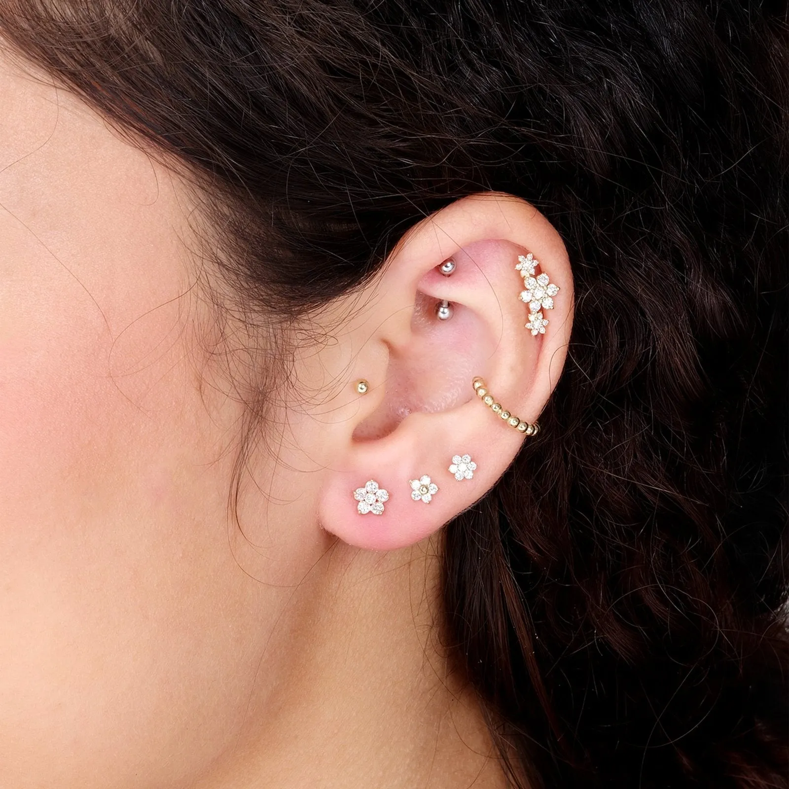 Beaded Ear Cuff