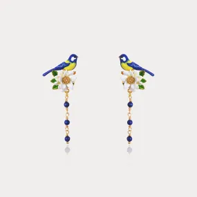 Blue Tit Earrings