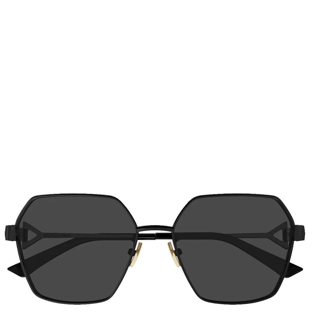 BV 1224S Turn Sunglasses, Black