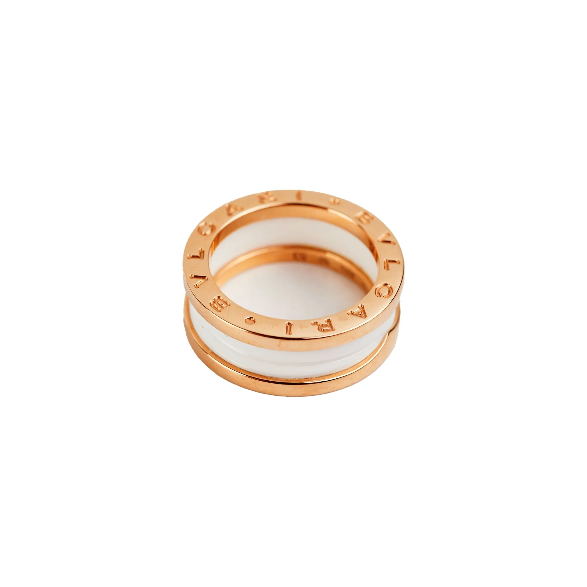 Bvlgari B Zero 1 Yellow Gold Ring Size 53