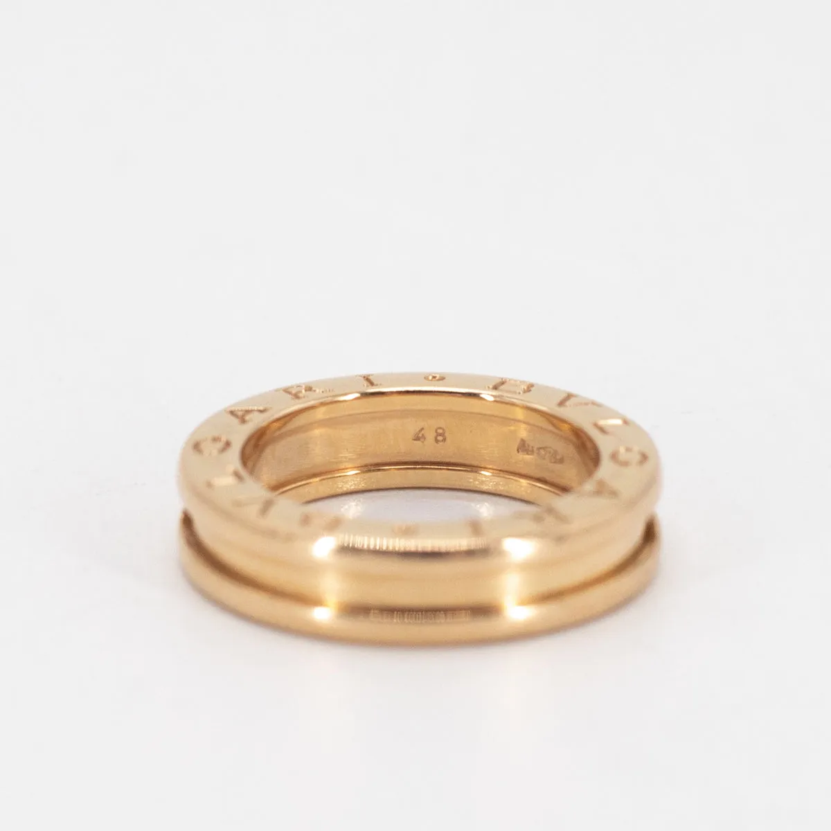 Bvlgari B.Zero1 Rose Gold Ring 48