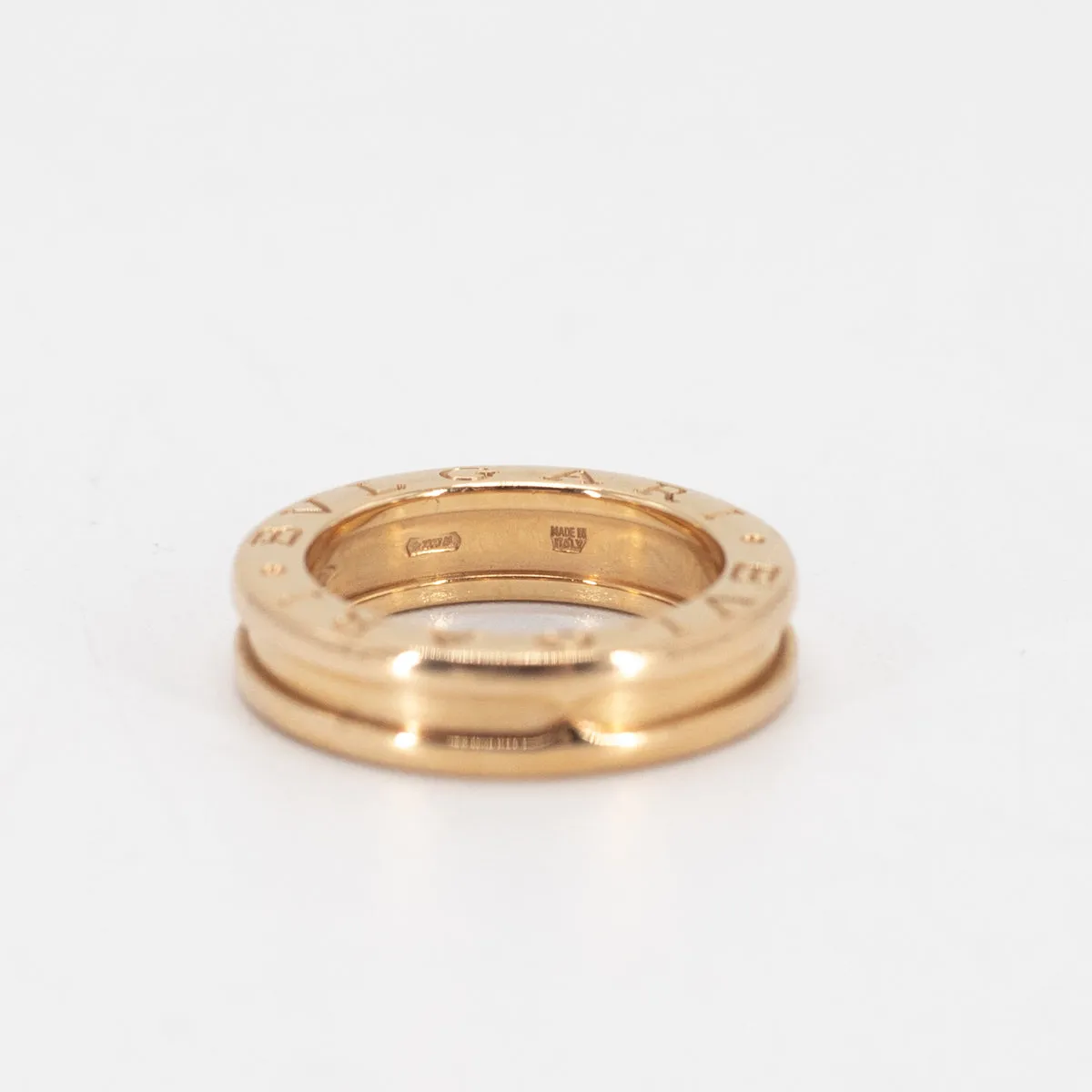 Bvlgari B.Zero1 Rose Gold Ring 48