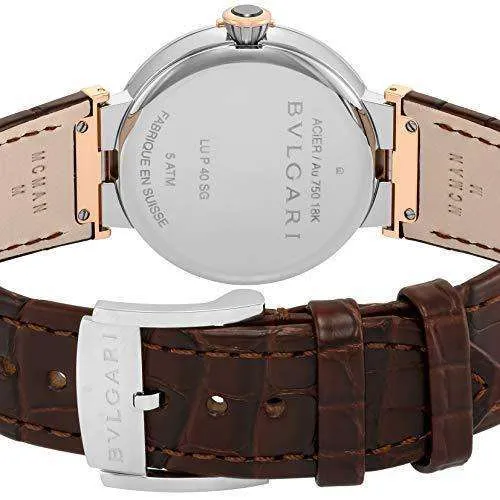 BVLGARI LUCEA AUTOMATIC 40 MM MEN WATCH LU40C6SSPGLD