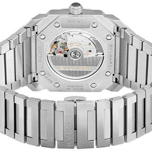 BVLGARI OCTO AUTOMATIC 38 MM MEN WATCH BGO38BSSD