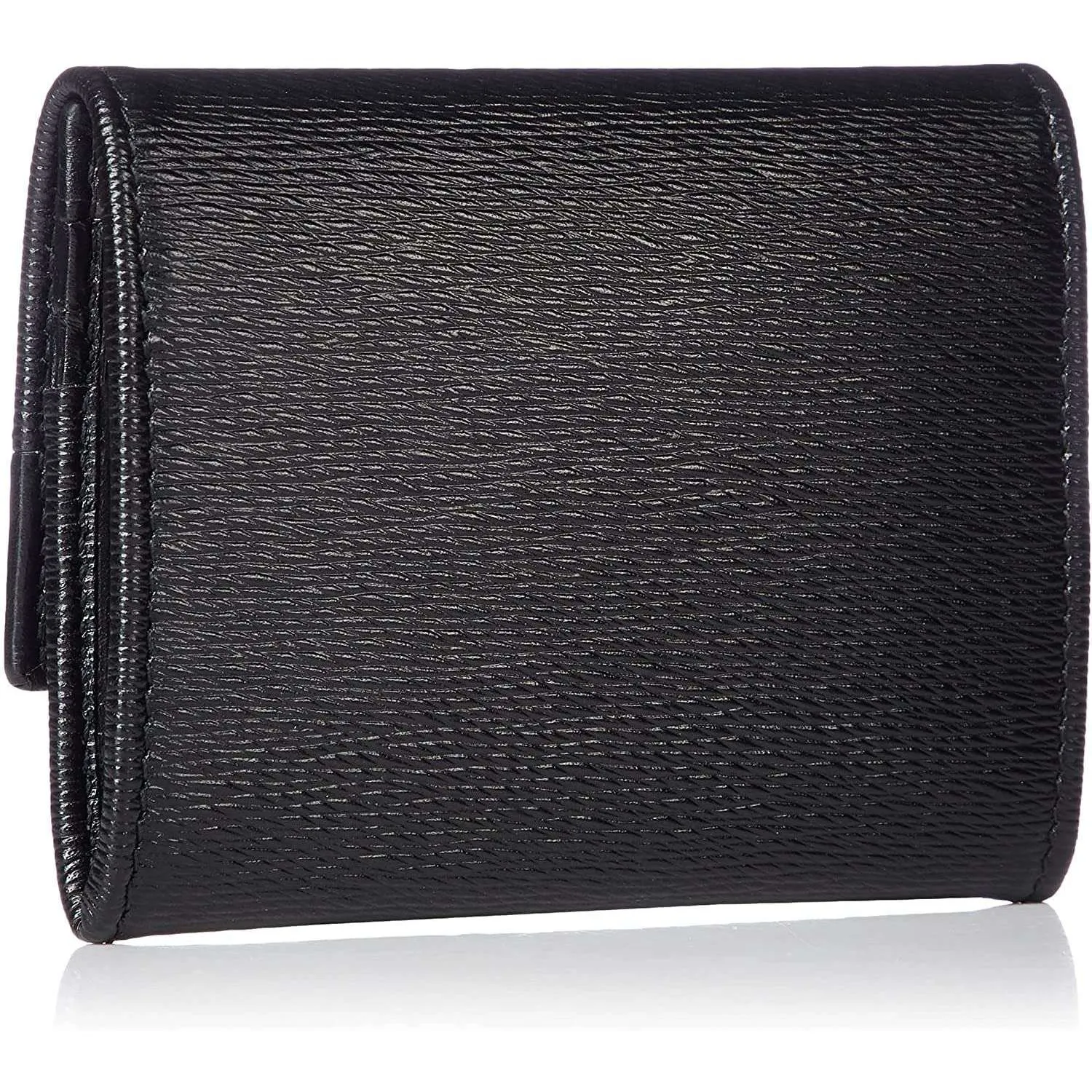 BVLGARI SERPENTI SCAGLIE BLACK MEN COIN CASE 282856