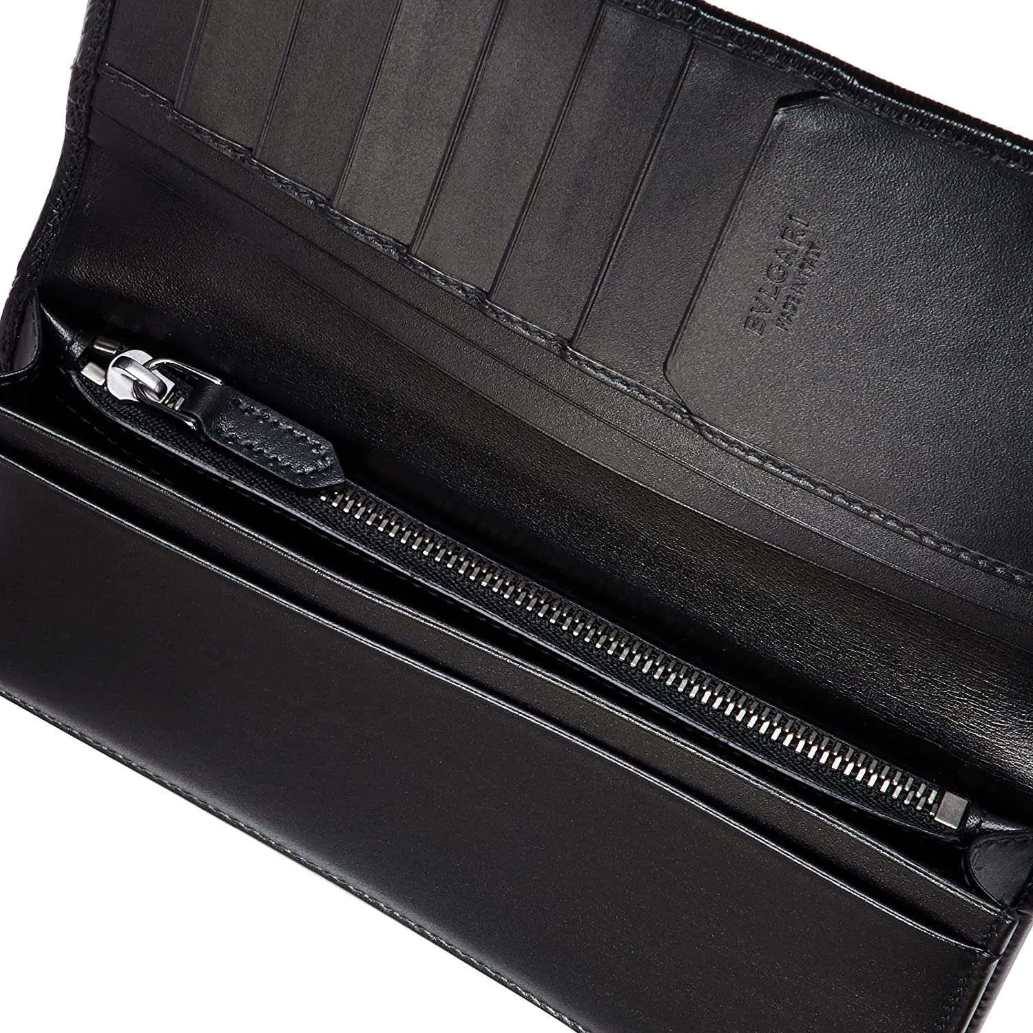 BVLGARI SERPENTI SCAGLIE BLACK MEN WALLET 280922