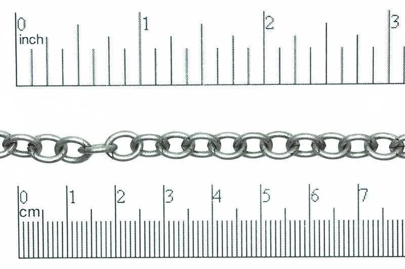 CH806, Oval Cable Chain - Per Inch