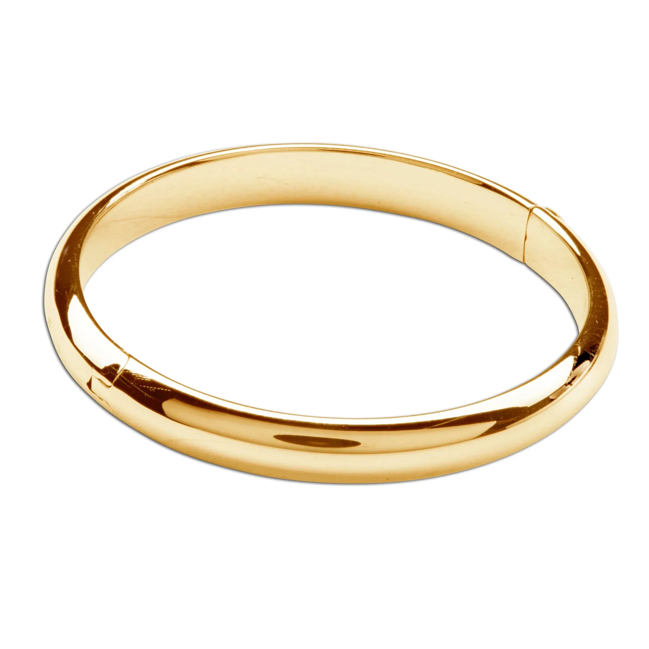 Cherished Moments Classic 14K Gold-Plated Bangle