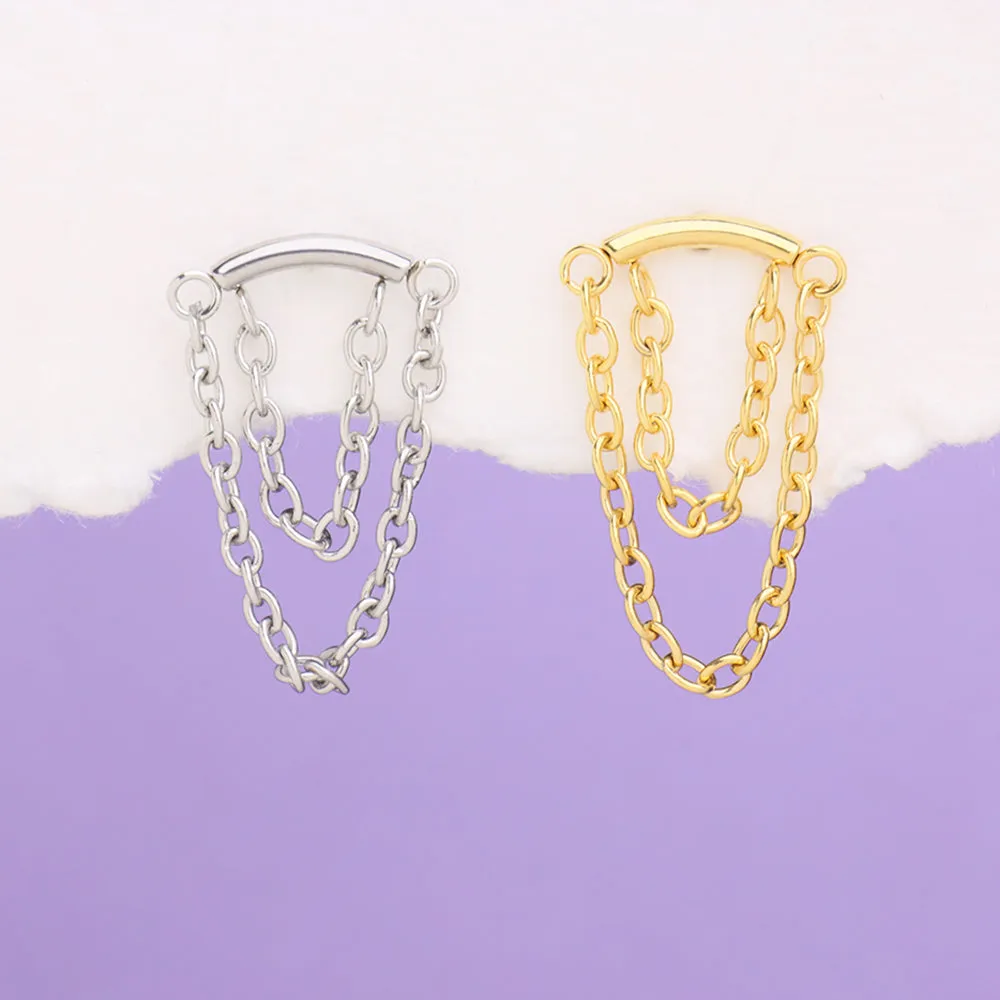 Double Chain Earring