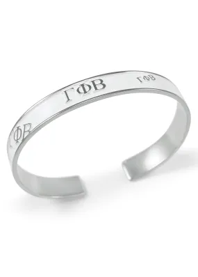 Gamma Phi Beta White Bangle