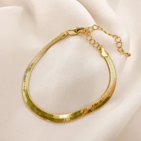 Gold Snake Chain Bracelet