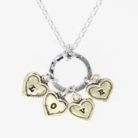 Hearts Charms Necklace: Expressing Love and Affection