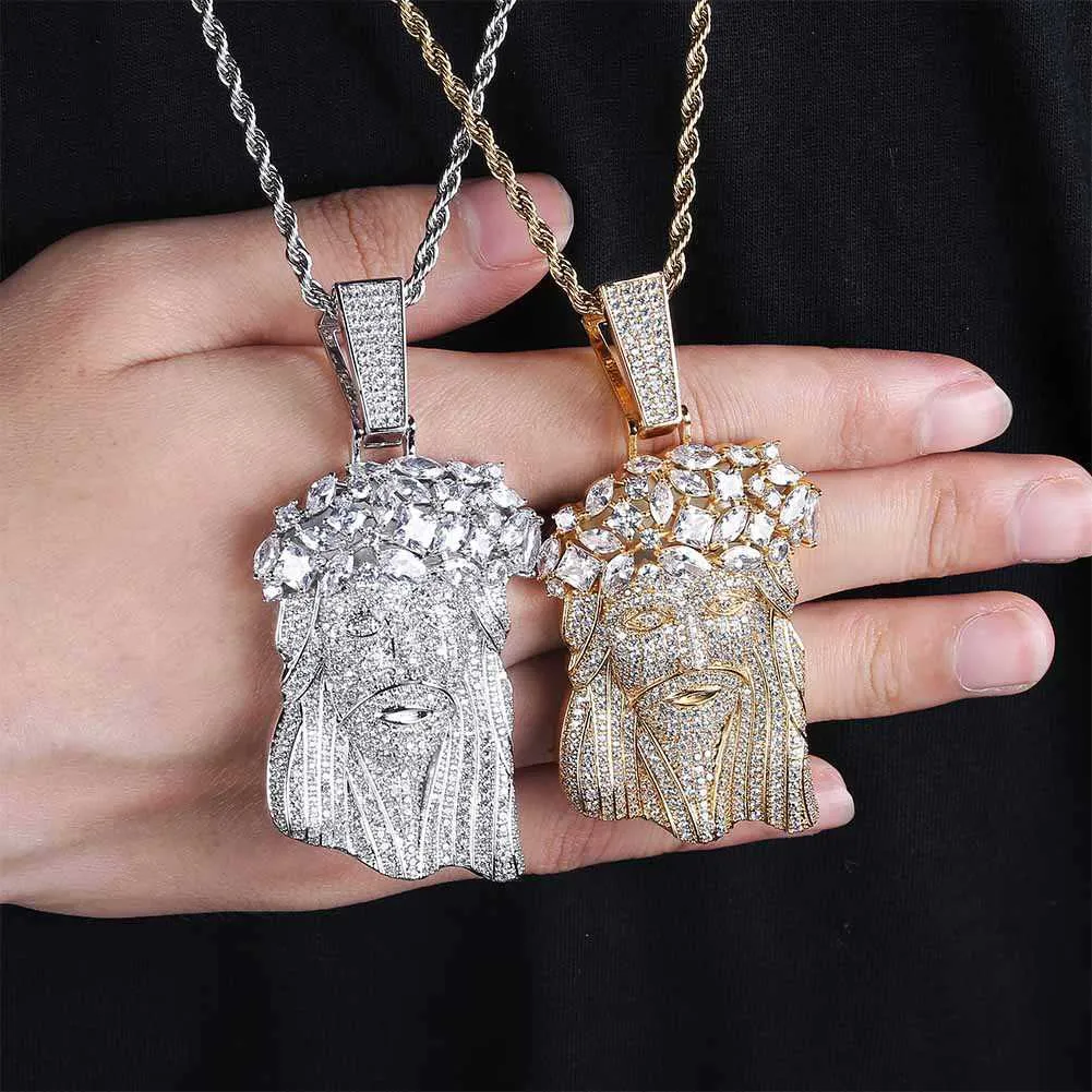 Iced Jesus pendant