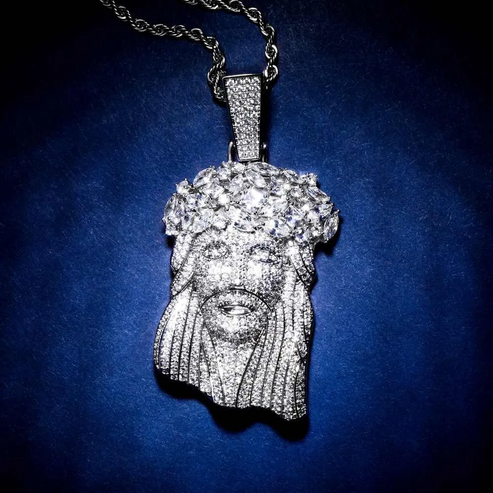 Iced Jesus pendant