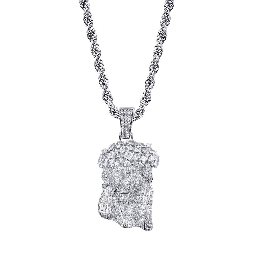 Iced Jesus pendant