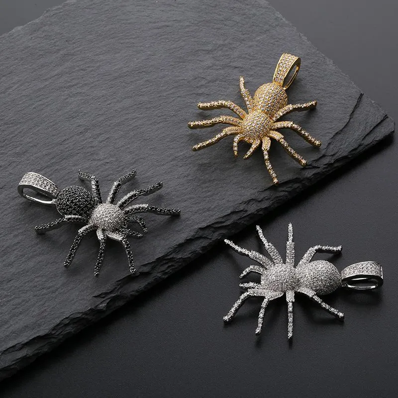 Iced Spider pendant