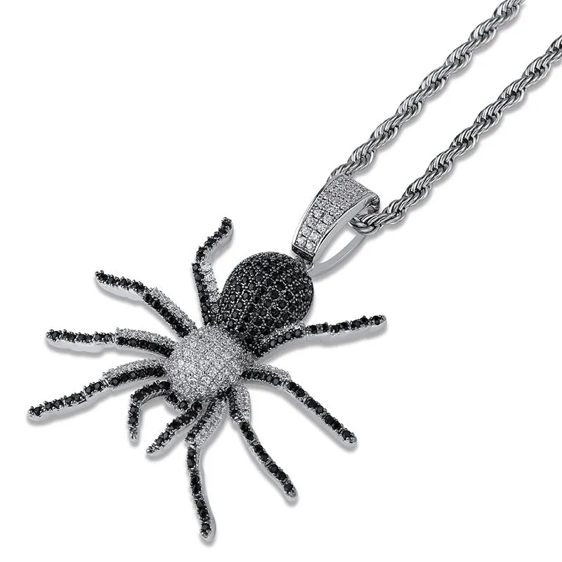 Iced Spider pendant