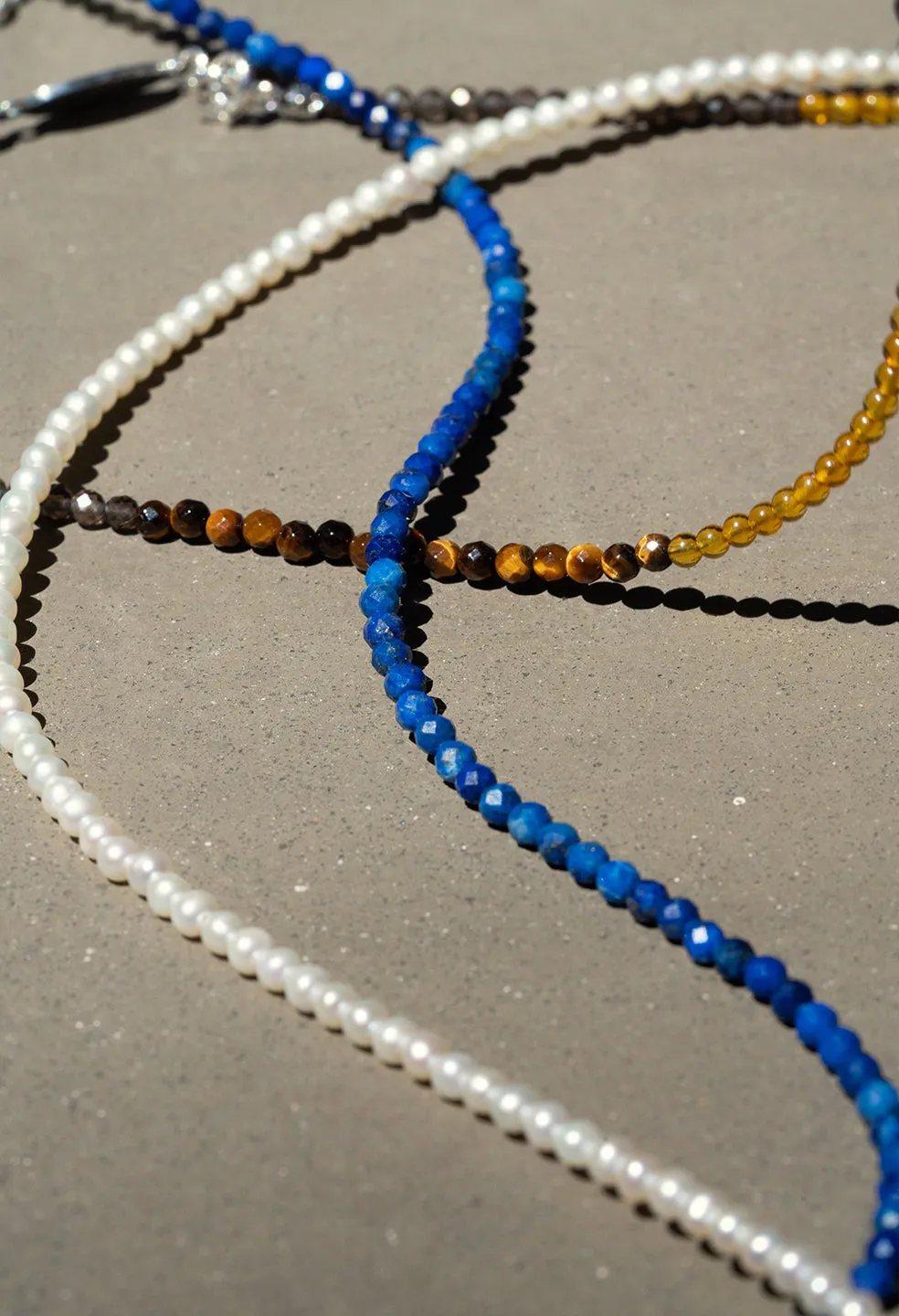 John Elliott X M.A.R.S Beaded Necklace / Lapis