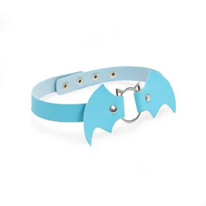 Kawaii Baby Blue Bat Choker