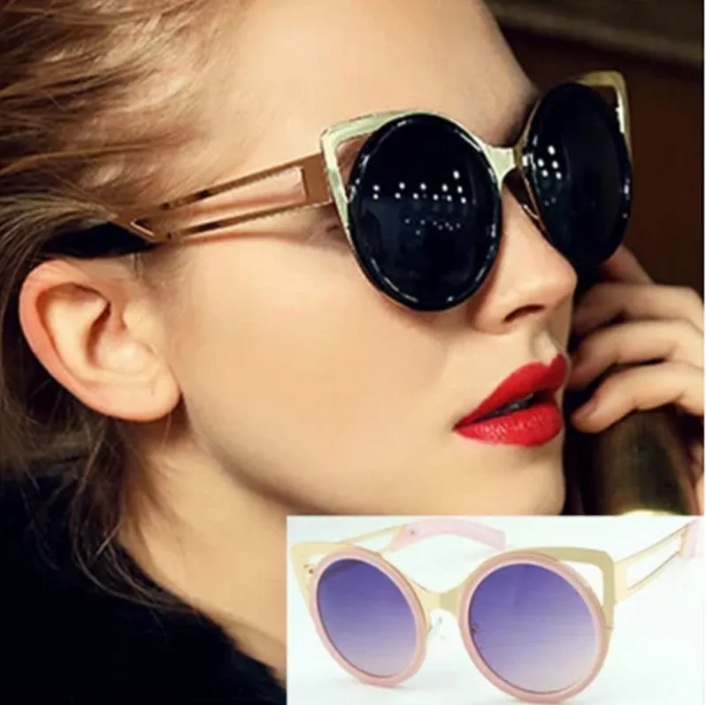 Linda Farrow X Erdem  Cat Eye Tortoise Shell Sunglasses