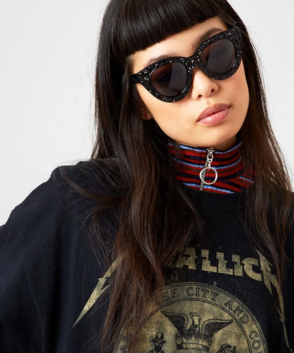 MABEL BLACK SUNGLASSES