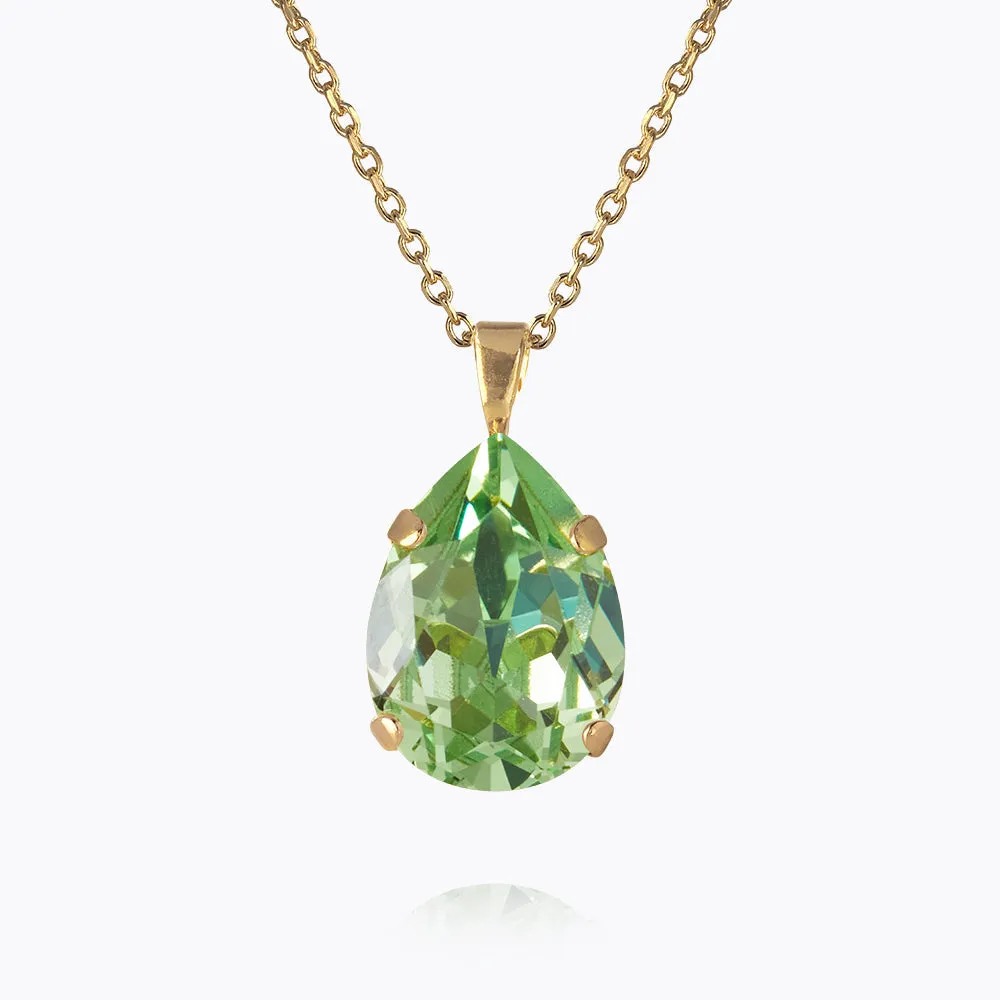 Mini Drop Necklace / Peridot