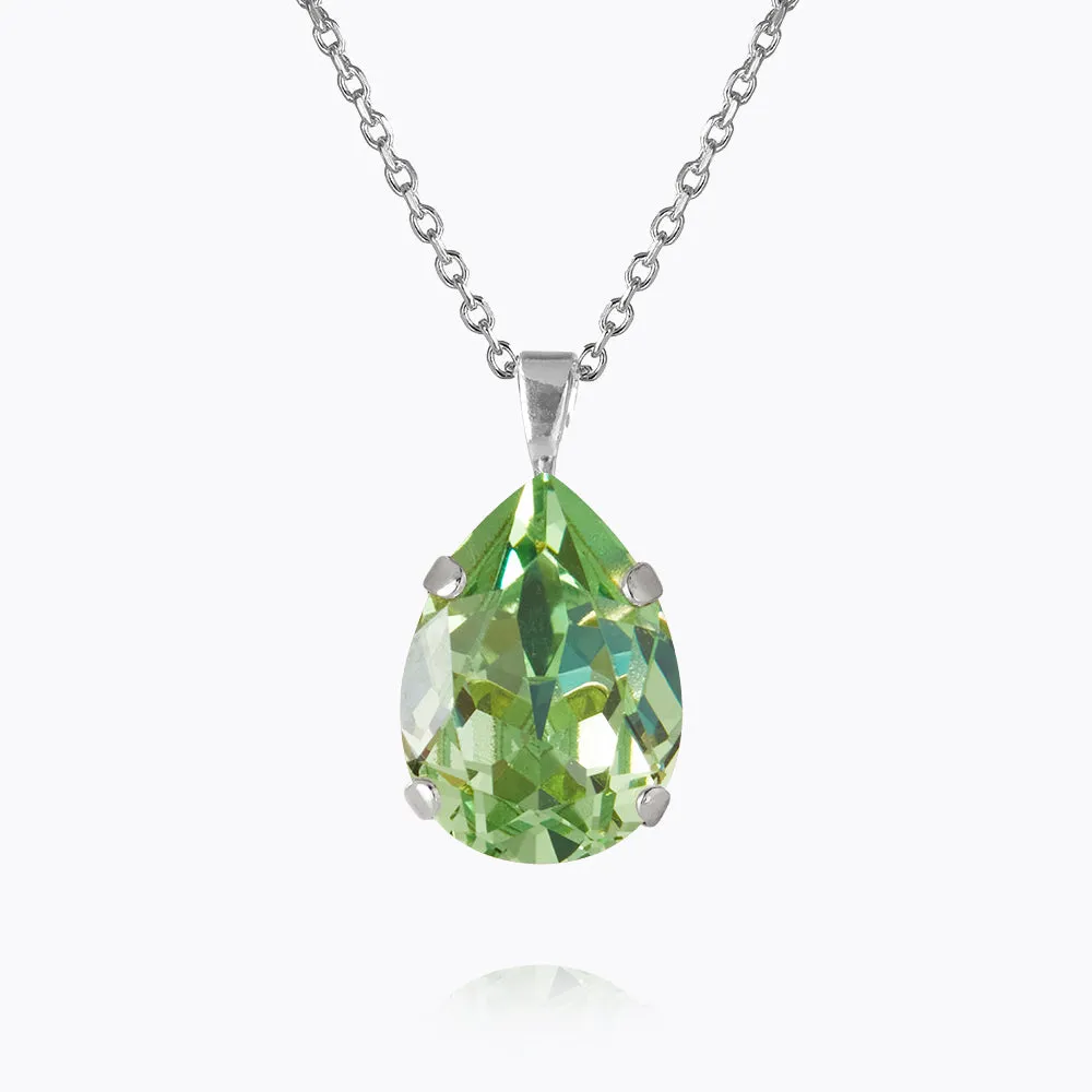 Mini Drop Necklace / Peridot