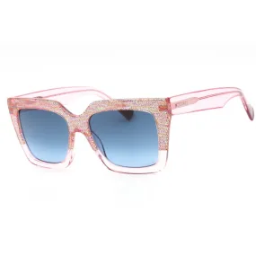 Missoni MIS 0147/S Sunglasses PK PTT MULT/DK BLUE SF Women's