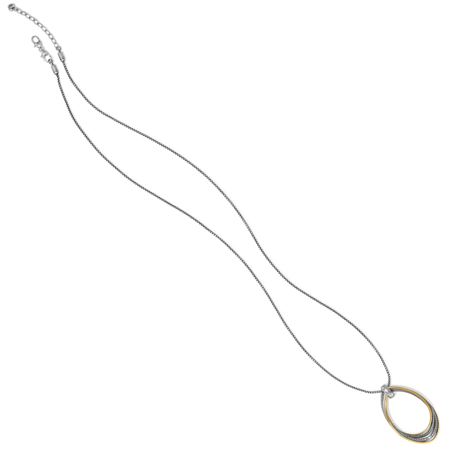 Neptune's Rings Twirl Convertible Pendant Necklace