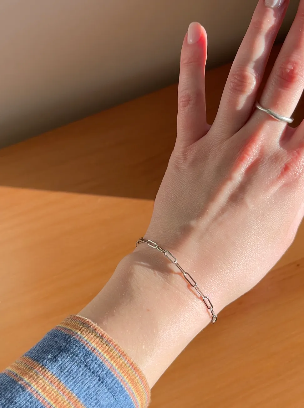 Paper Clip Bracelet