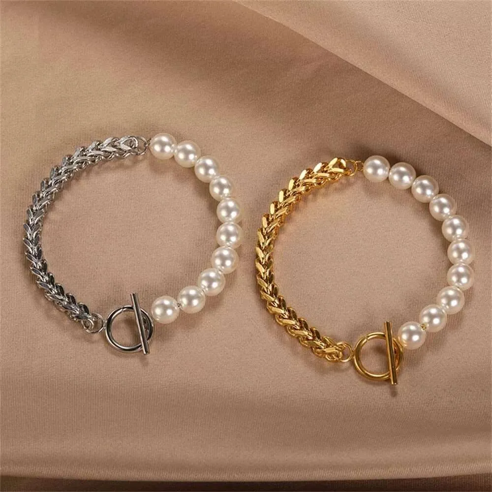 Pearl Chain Bracelet