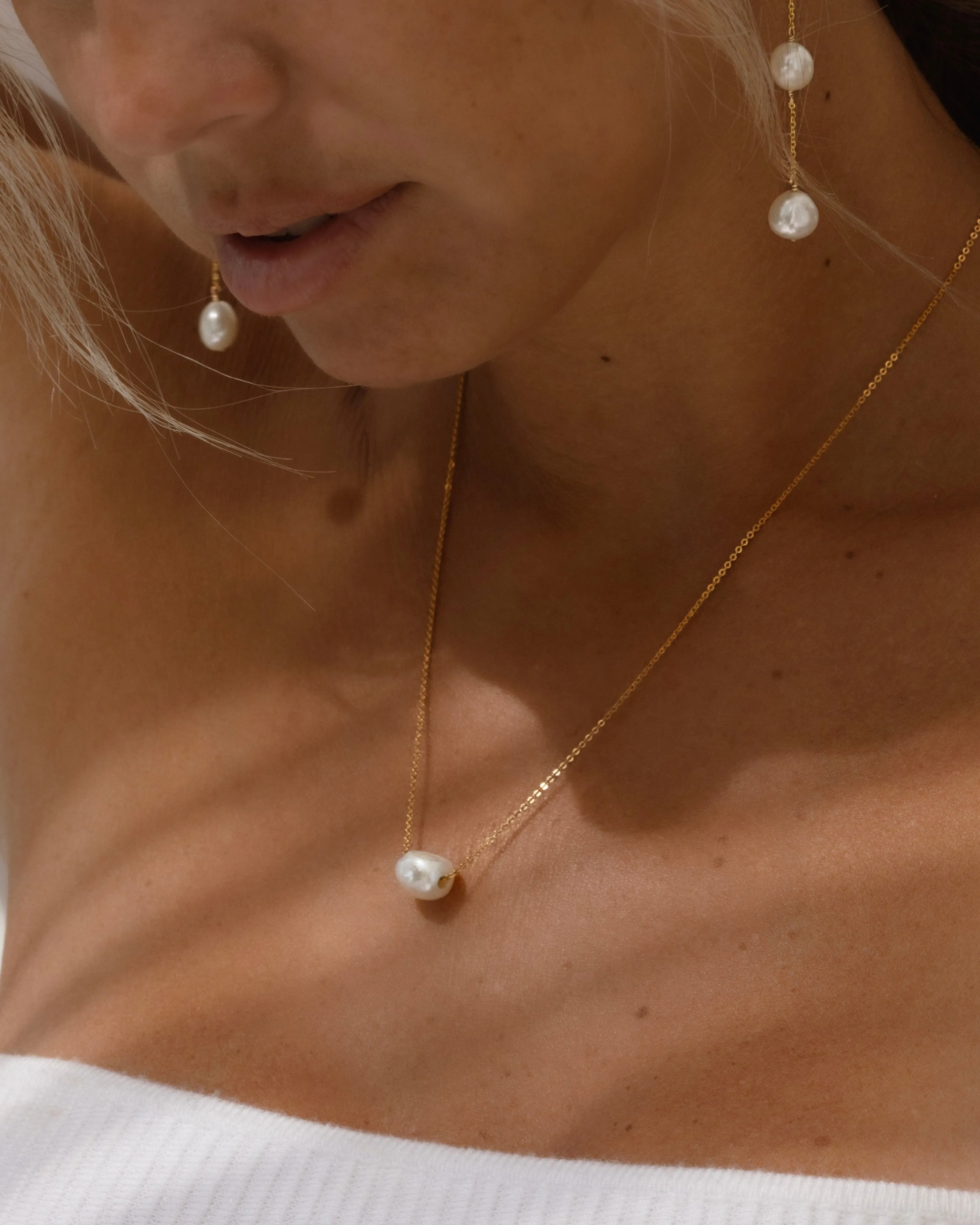 Pearl Drop Necklace