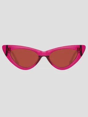 Pink Dora Maroon Cat Eye Acetate Sunglasses