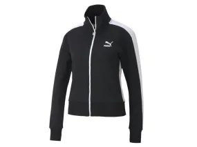 PUMA Classic T7 Track Jacket FT Felpa Zip Donna Black 597651 01