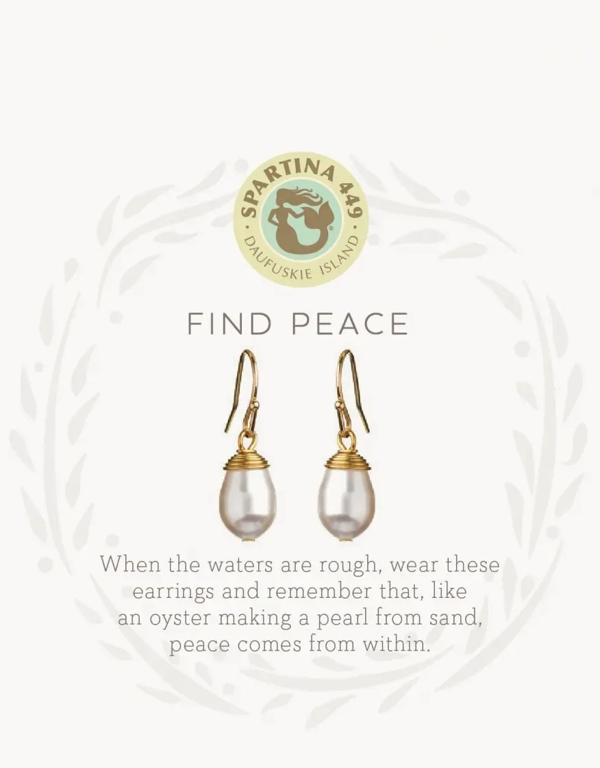 Sea La Vie Find Peace Earrings