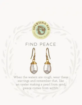 Sea La Vie Find Peace Earrings