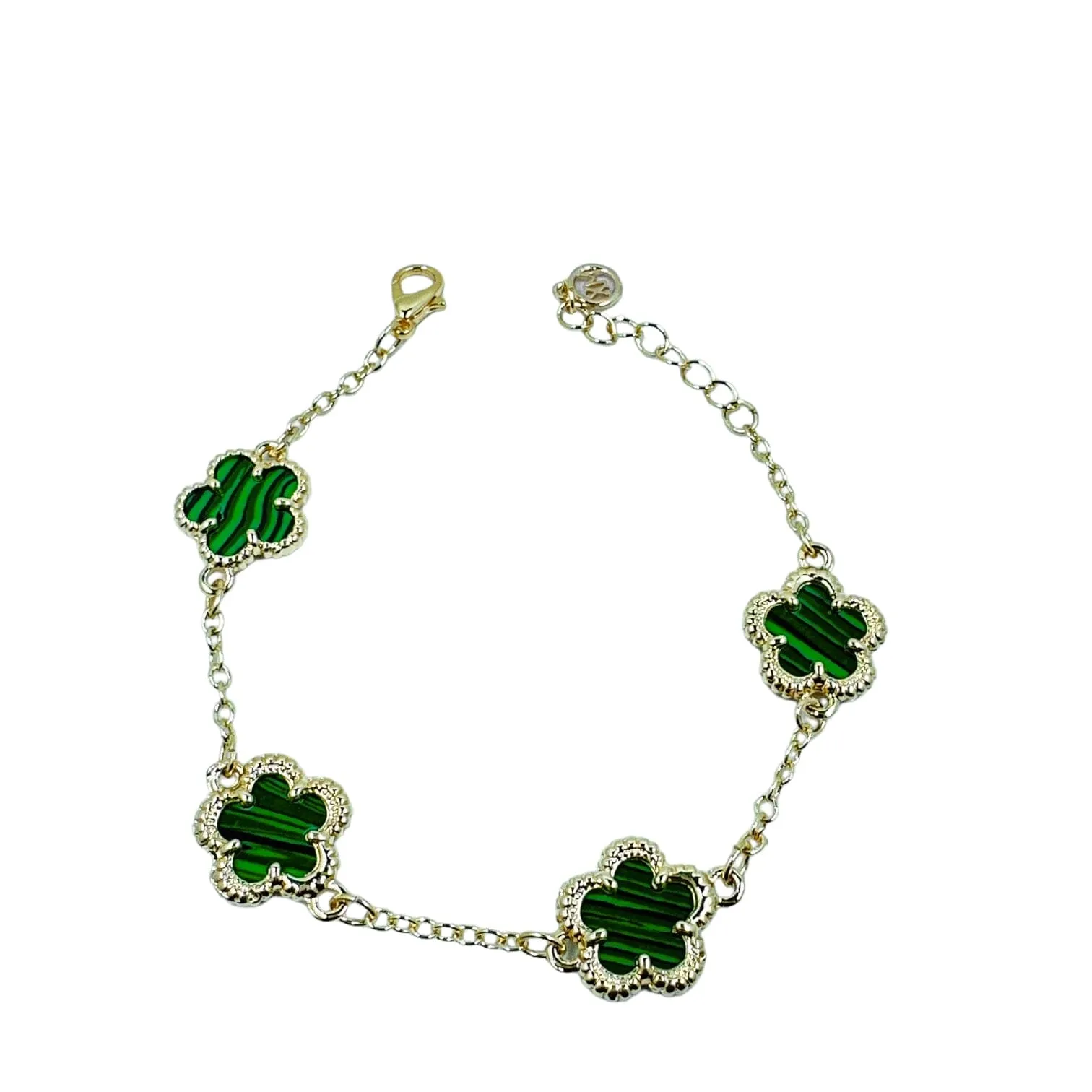 Shayla Flower Clover Bracelet