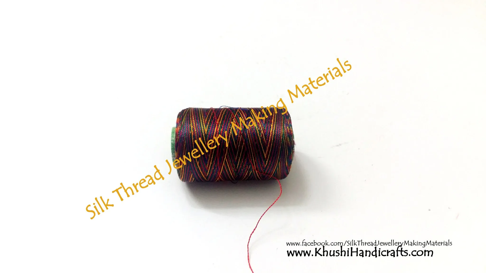 Silk Threads Individual Spools- Multiple colors available for Bangle/Jhumkas/Jewelry Designing