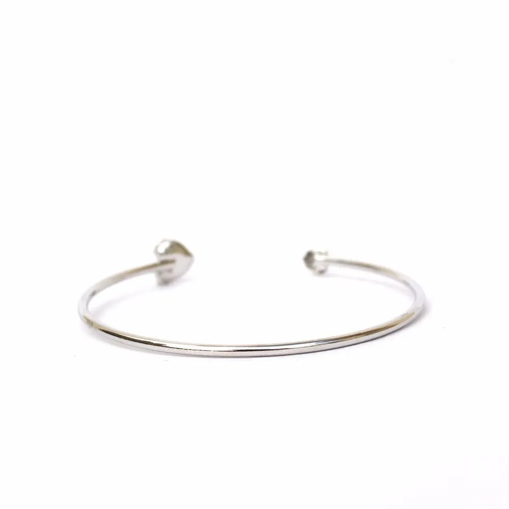 Silver Heart Bracelet