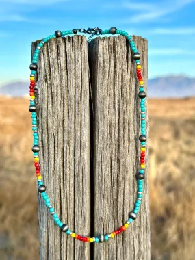 The Down On The Mesa Bead Necklace