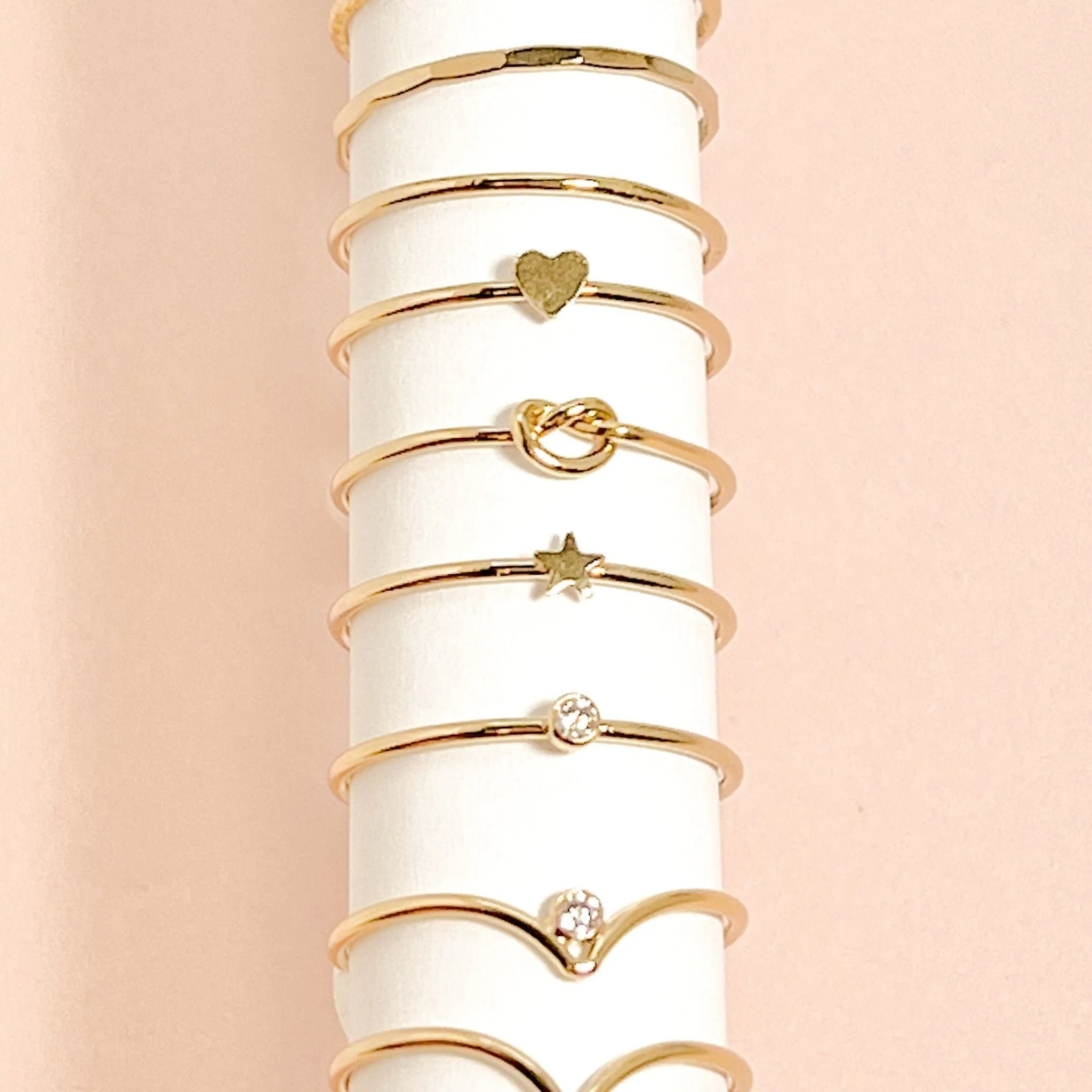 The Simplicity Stacking Ring