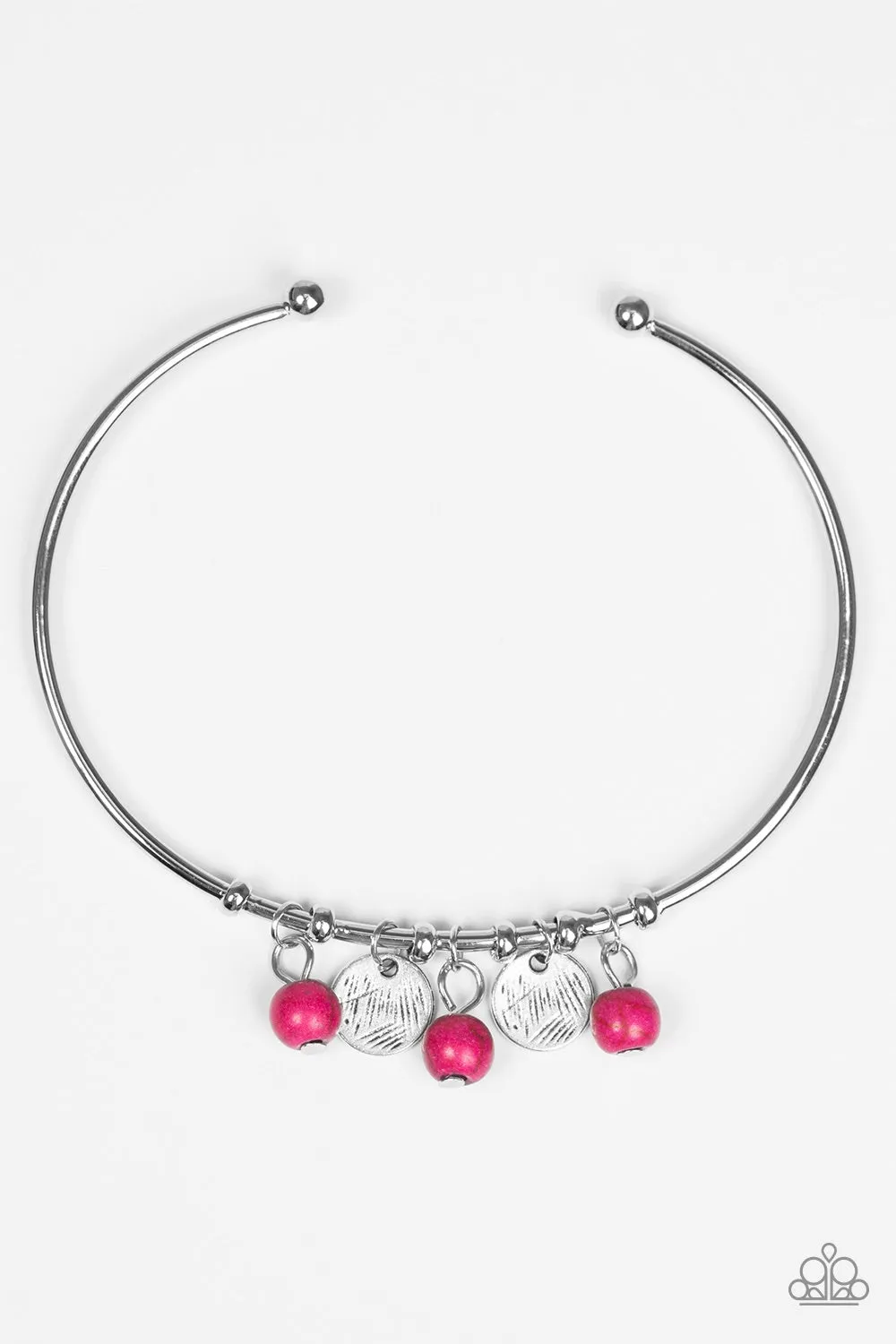 Totally Tahoe - Pink Paparazzi Jewelry Bracelet