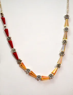 Variegated Crystal Necklace