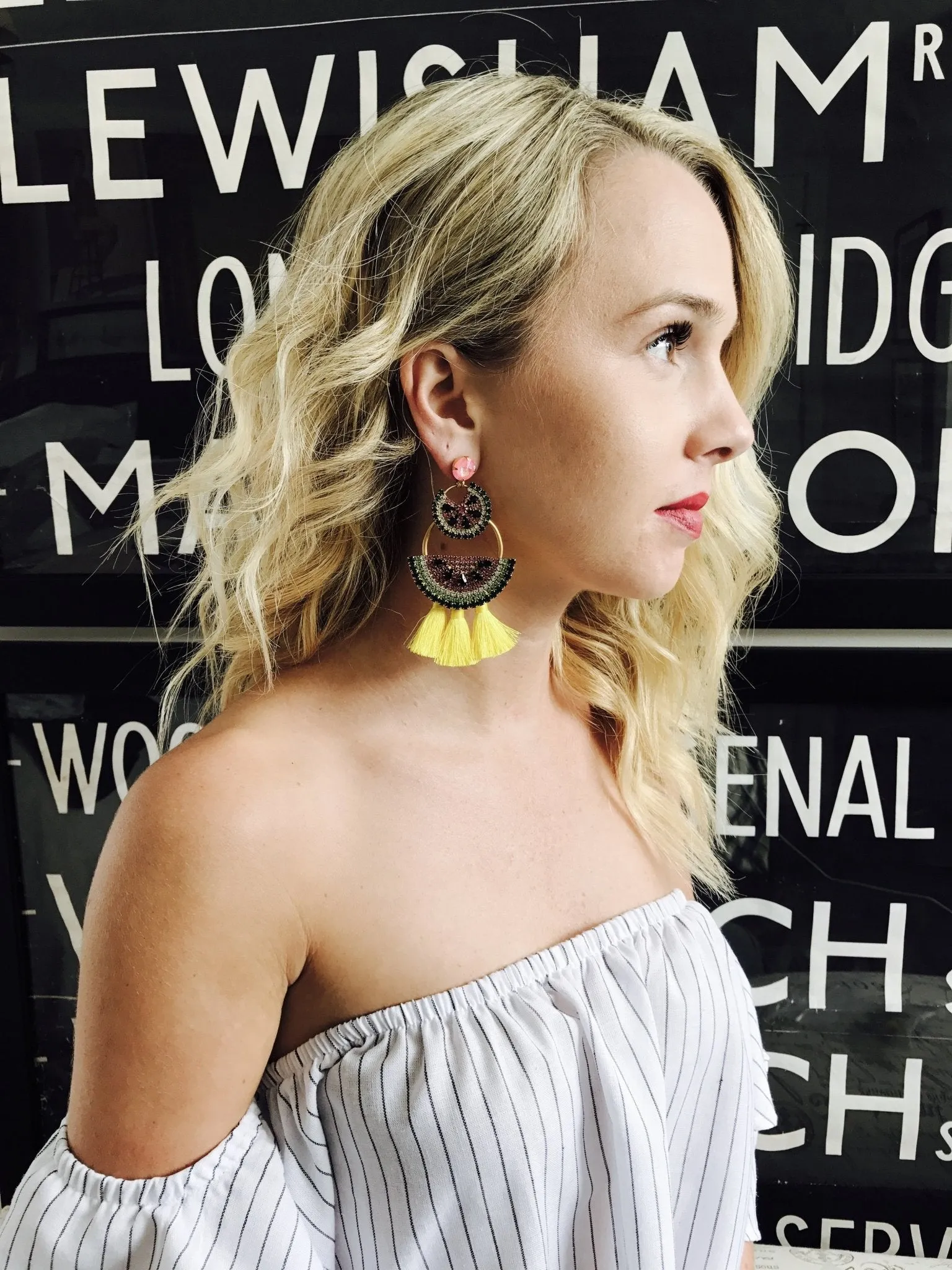 Watermelon Earrings