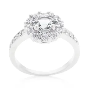 WildKlass Birthstone Engagement Ring in Clear