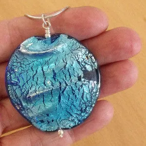 XL bahama blue pendant