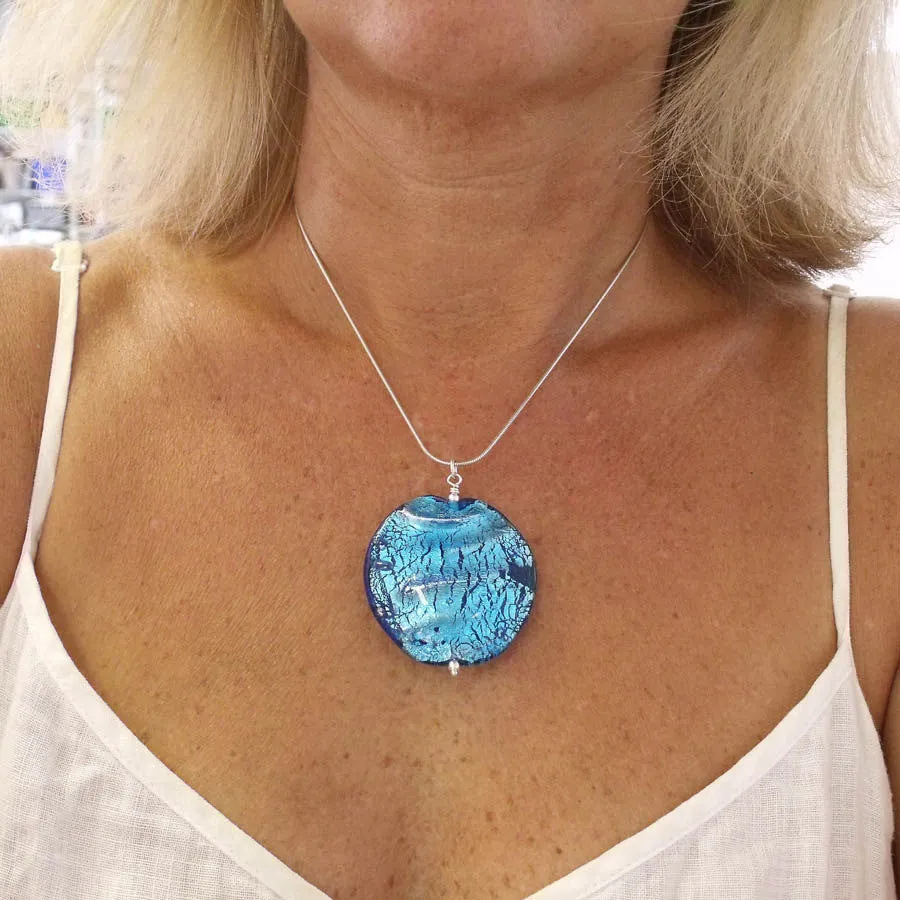 XL bahama blue pendant