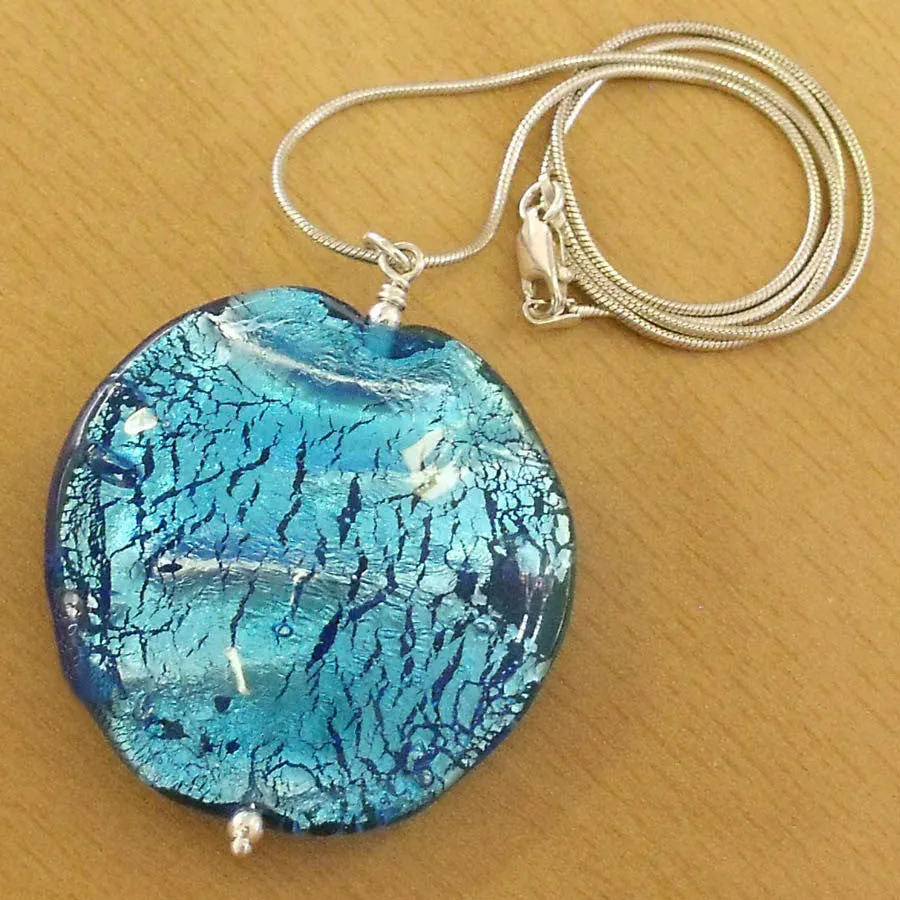 XL bahama blue pendant