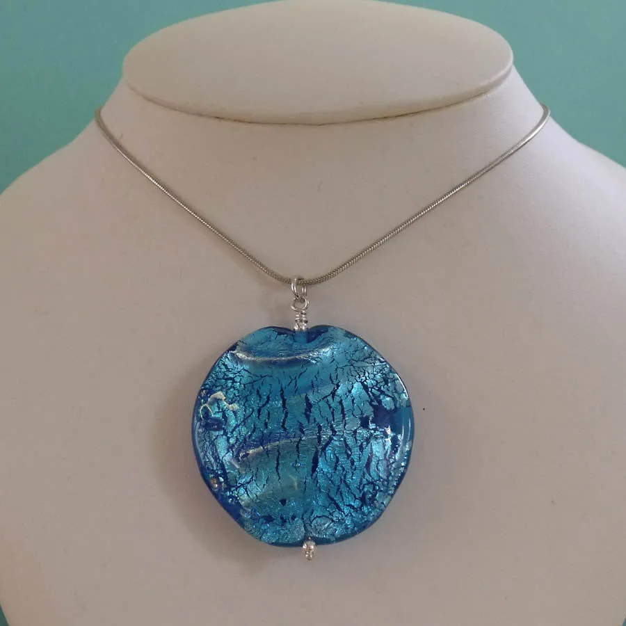 XL bahama blue pendant